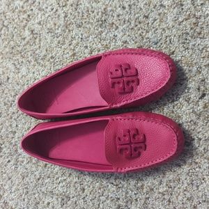 Tory Burch Pink Loafers